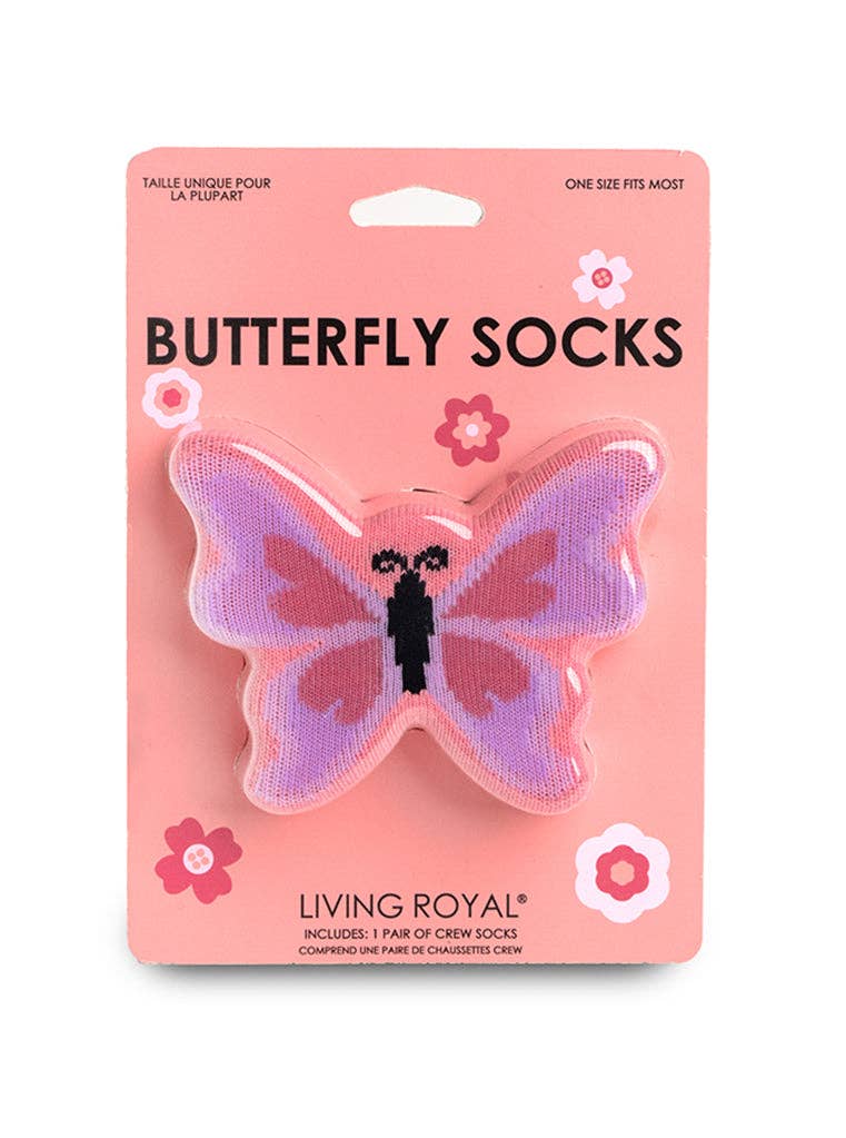 3D Socks: Butterfly