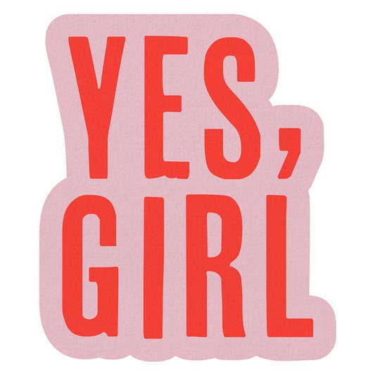Slant Collections Napkins: Yes, Girl
