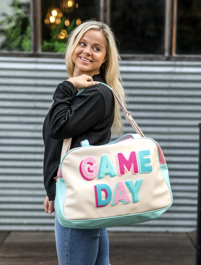 Jadelynn Brooke Duffle Bag: Game Day