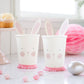 Pink Fringed Bunny Cups