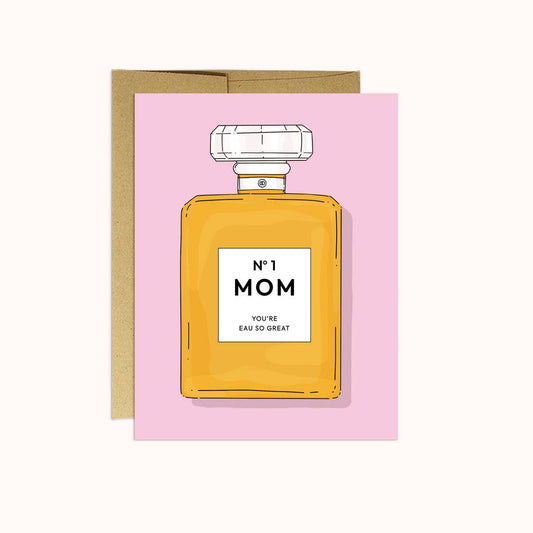 Greeting Card: Mom Perfume Mother's Day