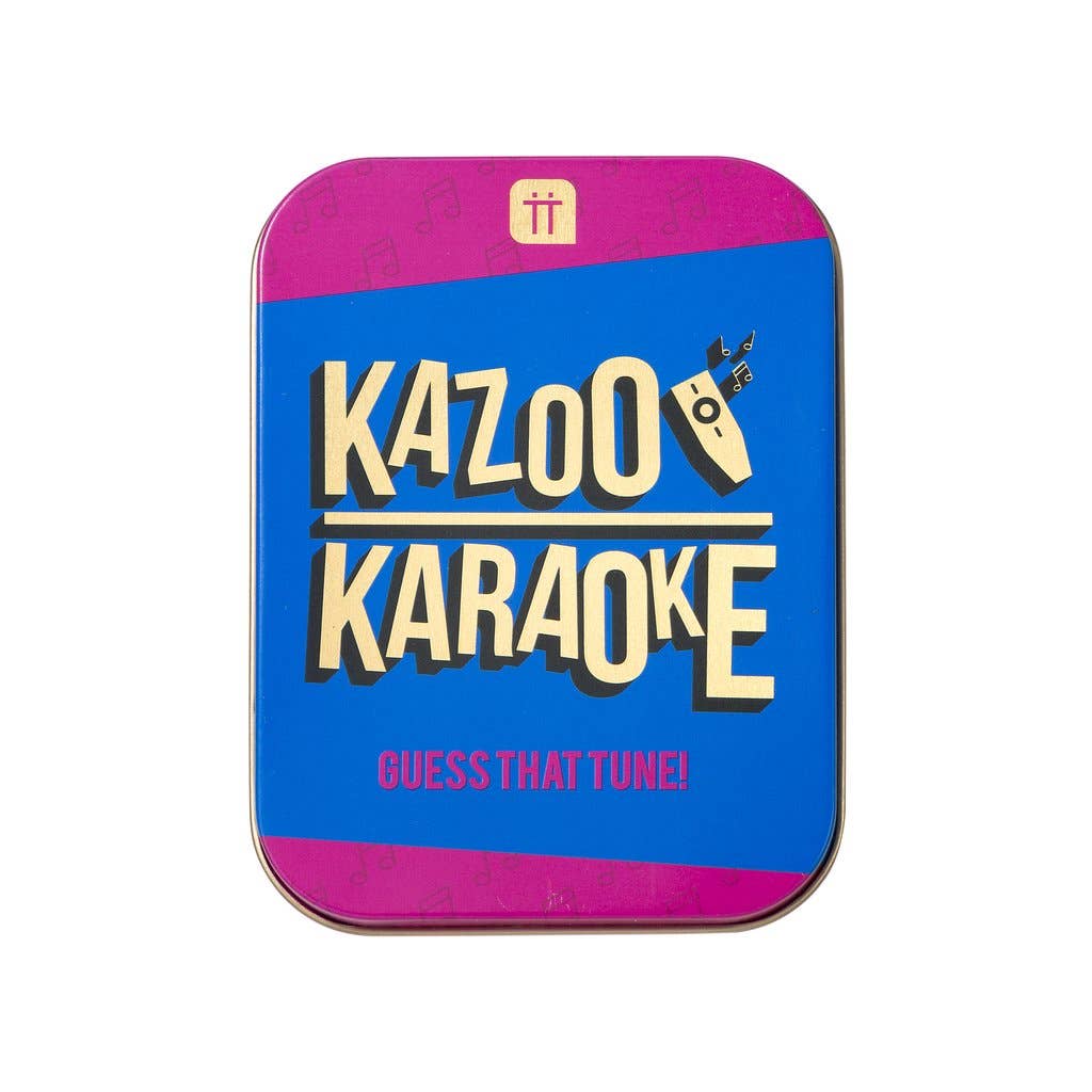 Talking Tables - Kazoo Karaoke Game In a Tin