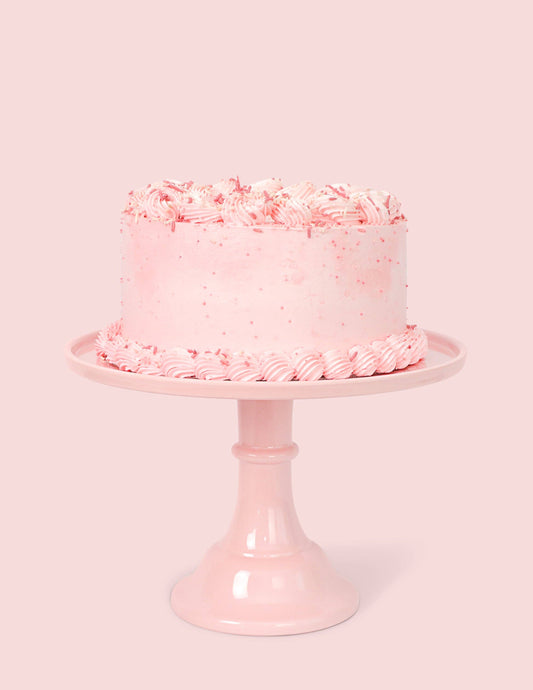 Melamine Cake Stand: Peony Pink