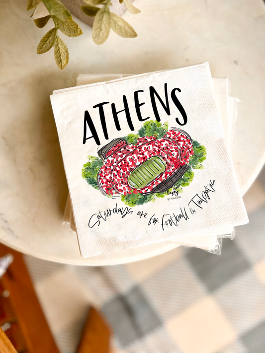 Lunch Napkins: Athens, GA