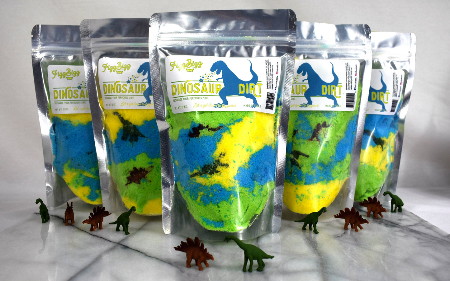 Kids Bath Salts: Dinosaur Dirt