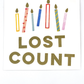 Cocktail Napkins: Lost Count