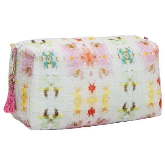 Large Cosmetic Bag: Giverny