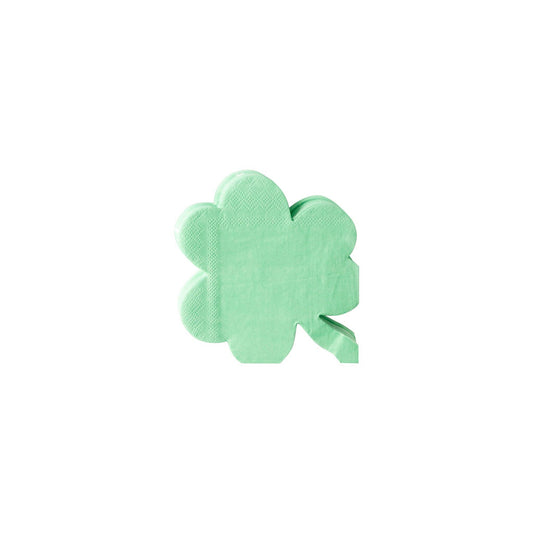 Shaped Cocktail Napkins: Shamrocks