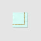 Cocktail Napkins: Mint Brushstroke