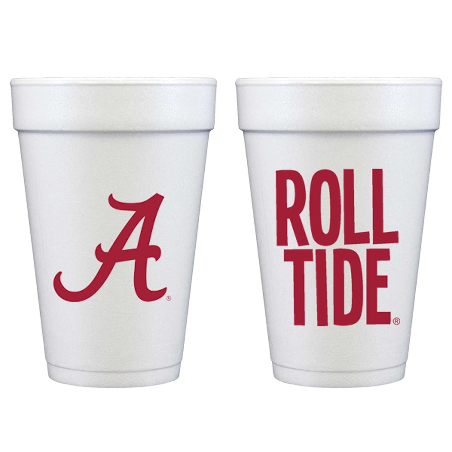 Foam Cups: Alabama A/Roll Tide