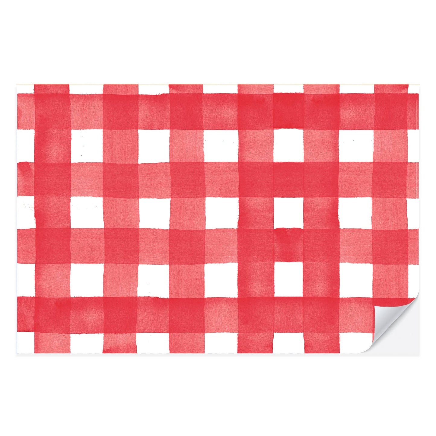Cami Monet Placemat Pad: Red Gingham