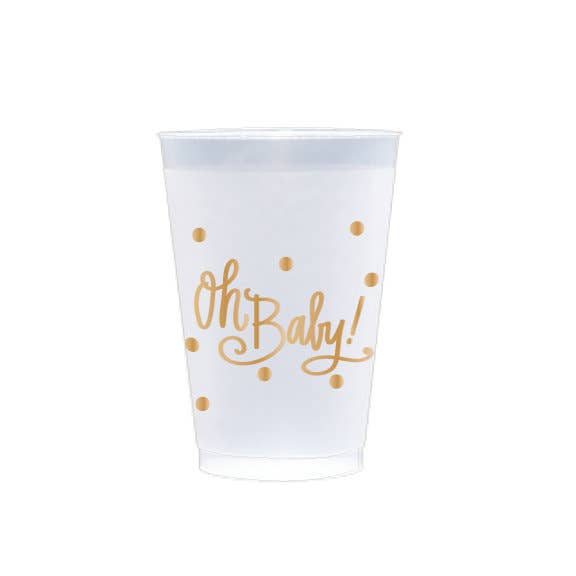 Frost Flex Cups: Oh Baby! - Gold