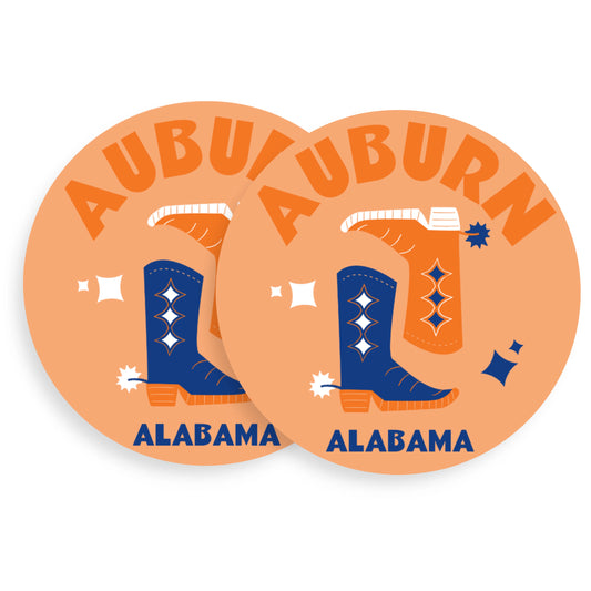 Tart by Taylor Kickoff Coasters: Auburn