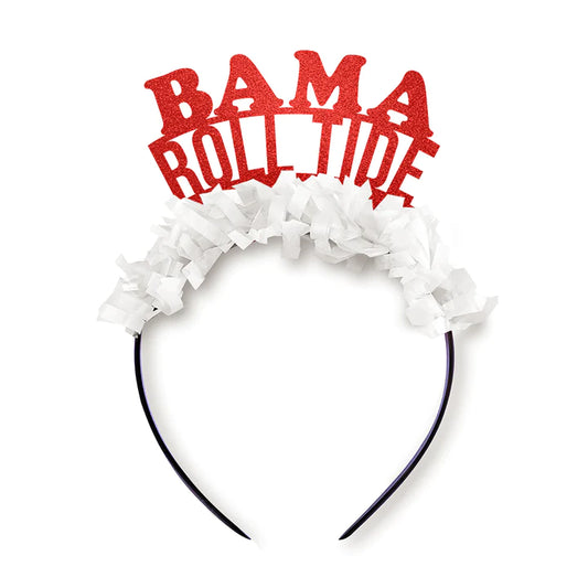 Party Headband: Alabama - "Bama Roll Tide"