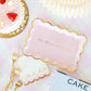 Scalloped Rectangle Plates: Have Your Cake and Eat It Too