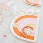 Large Plates: Boho Rainbow