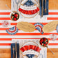 Star Spangled Die-Cut Placemats