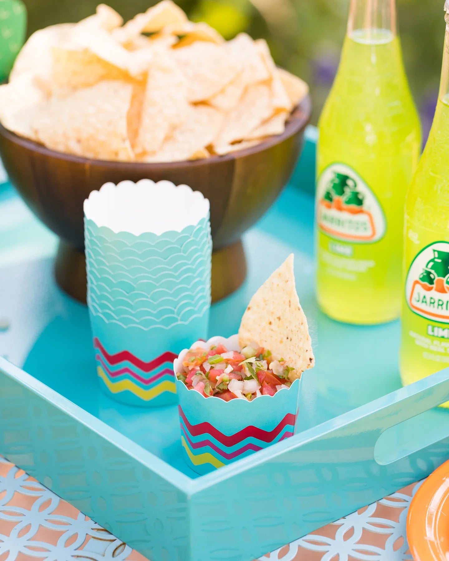 Paper Food Cups: Fiesta
