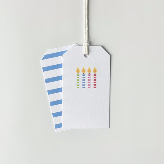 Gift Tags: Birthday Candles