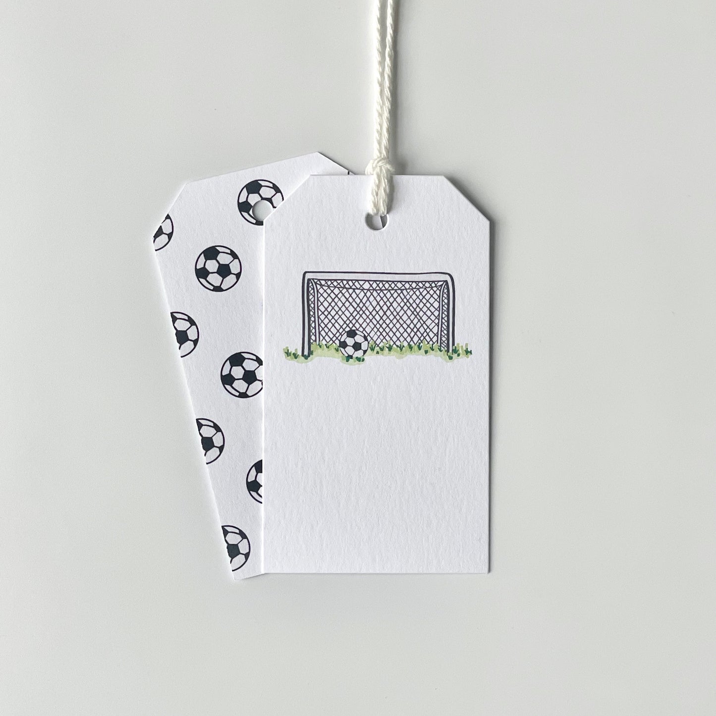 Gift Tags: Soccer Goal