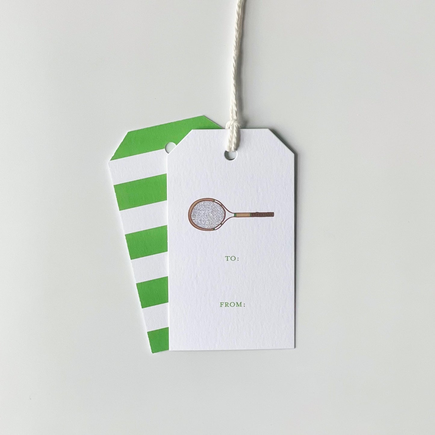 Gift Tags: Tennis