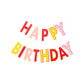 Banner: Pink "Happy Birthday"