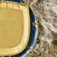 Posh Dessert Plates: Gold to Go