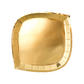 Posh Dessert Plates: Gold to Go