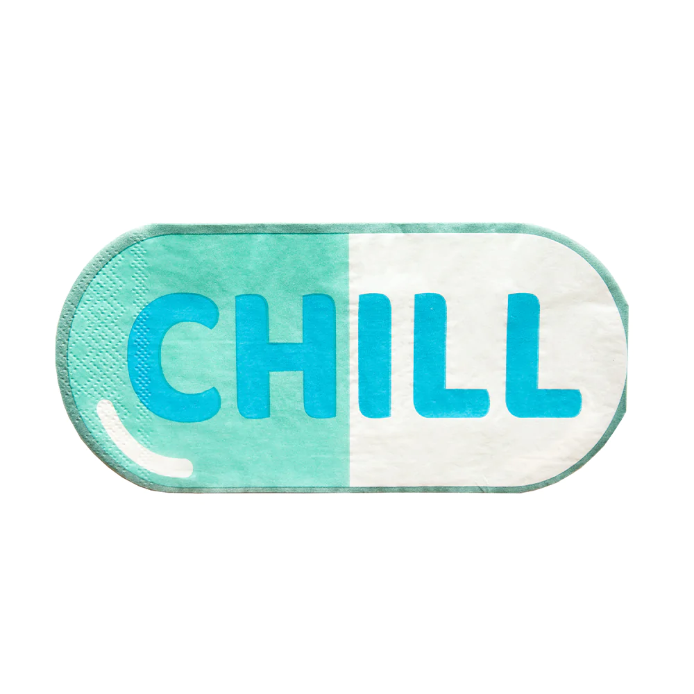 Guest Napkins: Chill Pill