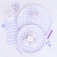 Check It! Purple Posse Dinner Plates