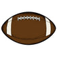 Football Die-Cut Placemats