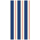 Navy & Red Awning Stripe Guest Napkins
