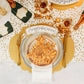 Gold Confetti Paper Table Runner