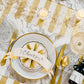 Classic Gold Banner Table Accents
