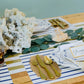 Navy Stripe Paper Placemats
