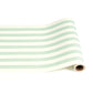 Seafoam Classic Stripe Paper Table Runner