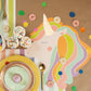 Sorbet Painted Stripe Paper Placemats