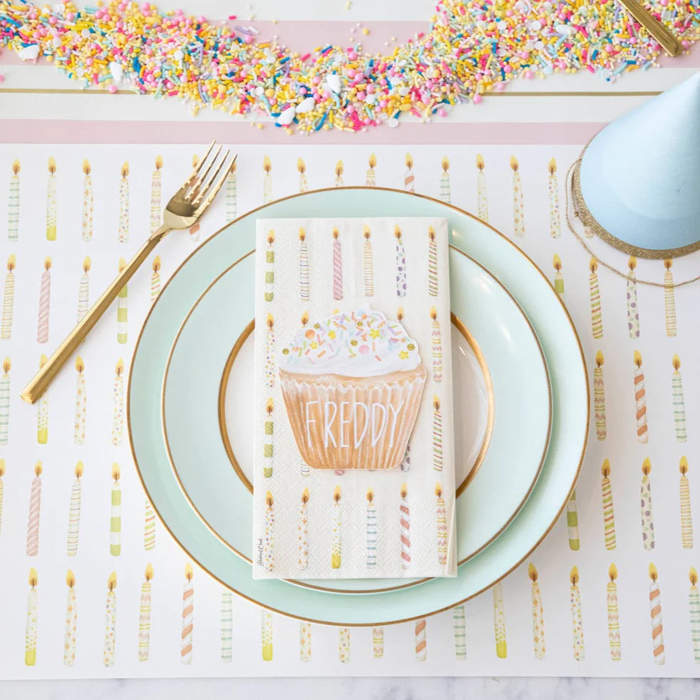 Birthday Candles Paper Placemats