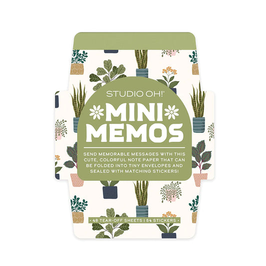 Mini Memo with Stickers: Plant Lover