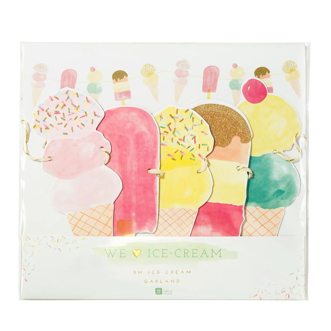Garland: We Heart Ice Cream