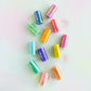 Rainbow Pillar Candle (Multiple Colors)