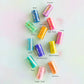 Rainbow Pillar Candle (Multiple Colors)