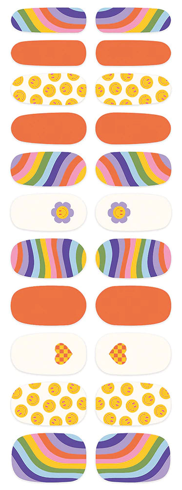 Mani Nail Wrap Kit: Rainbowlicious