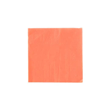 Cocktail Napkins: Neon Coral