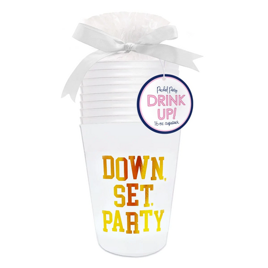 Packed Party Cupstack: Down, Set, Party