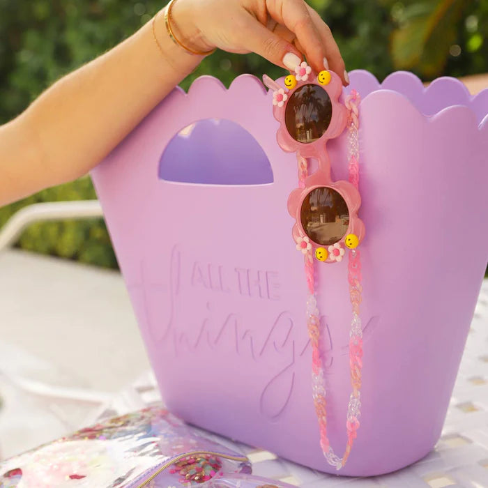 All the Things Jelly Tote: Lavender