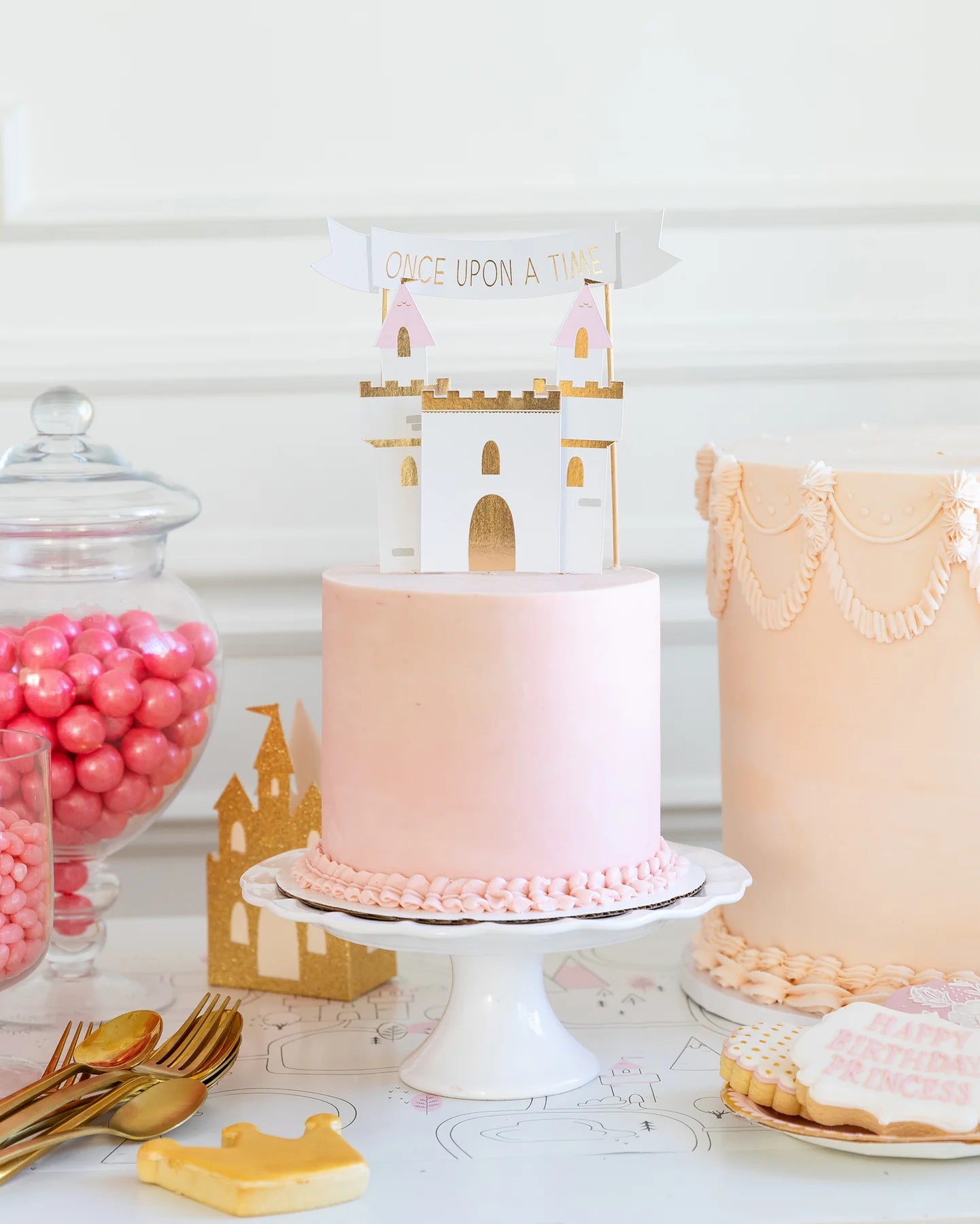 Cake Topper Set: Princess