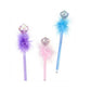 Blue Fluffy Diamond Pen