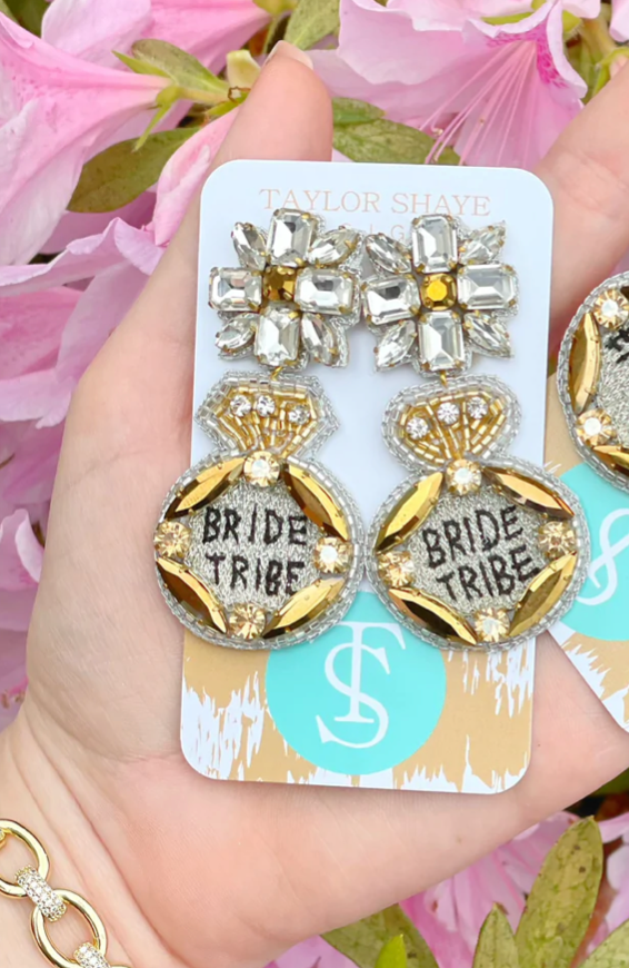 Taylor Shaye Designs Earrings: Beaded Bride Tribe