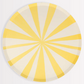 Dinner Plates: Yellow Stripe